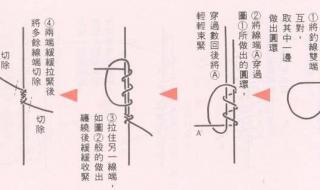 拴鱼钩子线的方法 鱼钩的拴法